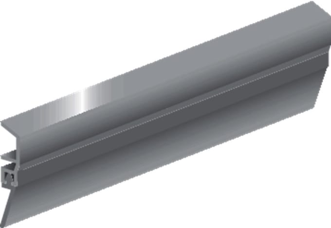 Ellen Matic Dorpelstrip- Aluminium Acryl - 100 cm