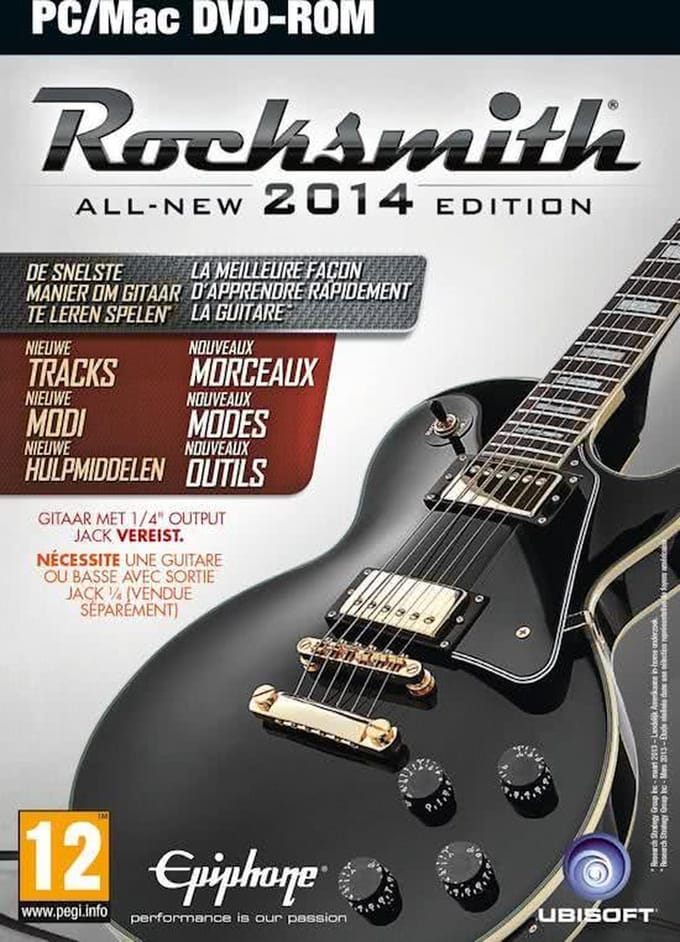 Rocksmith 2014 Edition (Cable Bundle) - macOS - Muziek