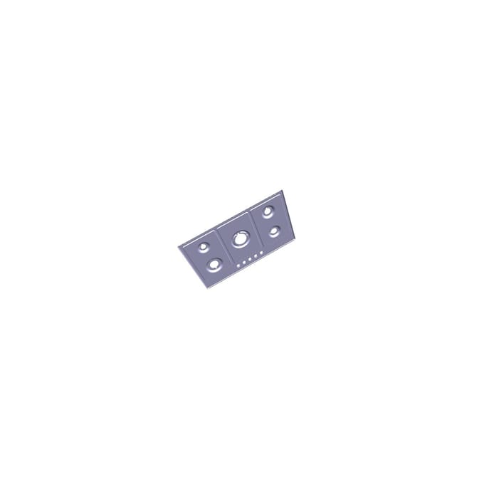 AEG bovenblad, inox, Zanussi, 858x521mm 140159426174