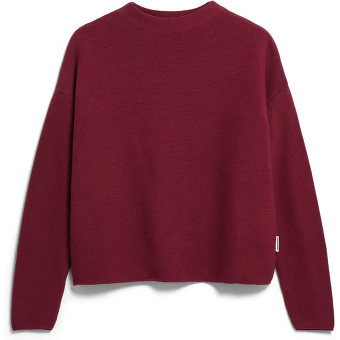 Loose fit pullover van pure katoen model 'MERINAA'