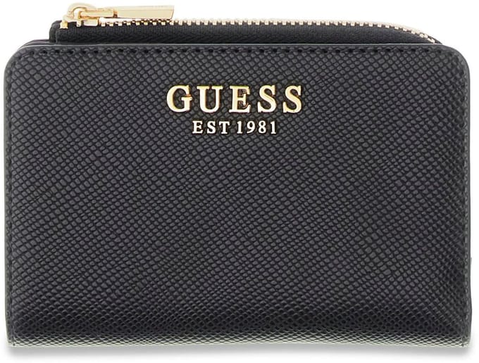 GUESS portemonnee Gilda SLG Zip Around Card Case Black zwart
