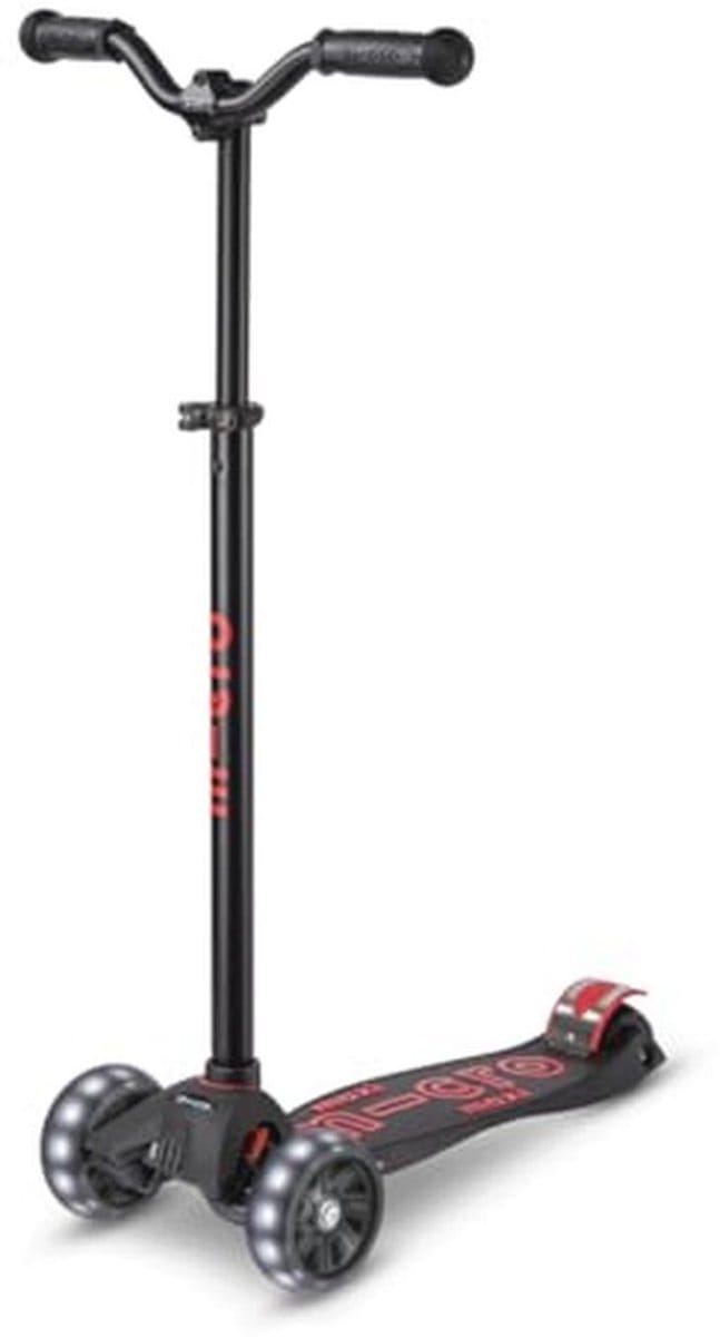 Maxi Micro Deluxe Pro Scooter met LED Verlichting voor Kinderen 5-12 Jaar, Ergonomisch en Verstelbaar