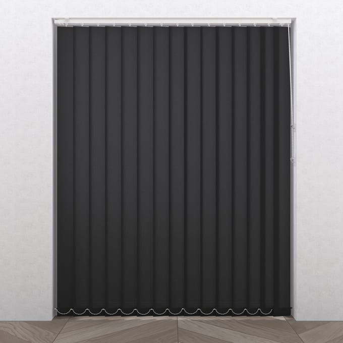 Lamellen set Easy Line - Transparant - Black - 40 x 260 - 5 lamellen