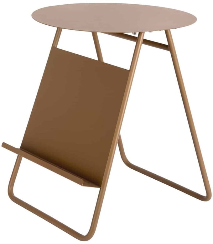 Leitmotiv Bijzettafel Esencia - Mokka - 40x40x48cm - Modern
