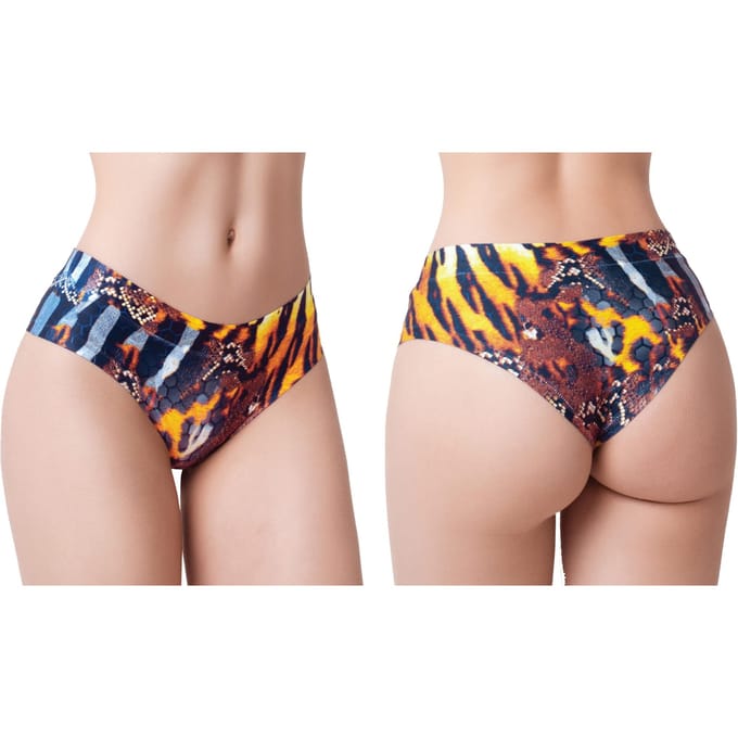 M Memème Slip -XL- GO WILD TIGER Multicolours