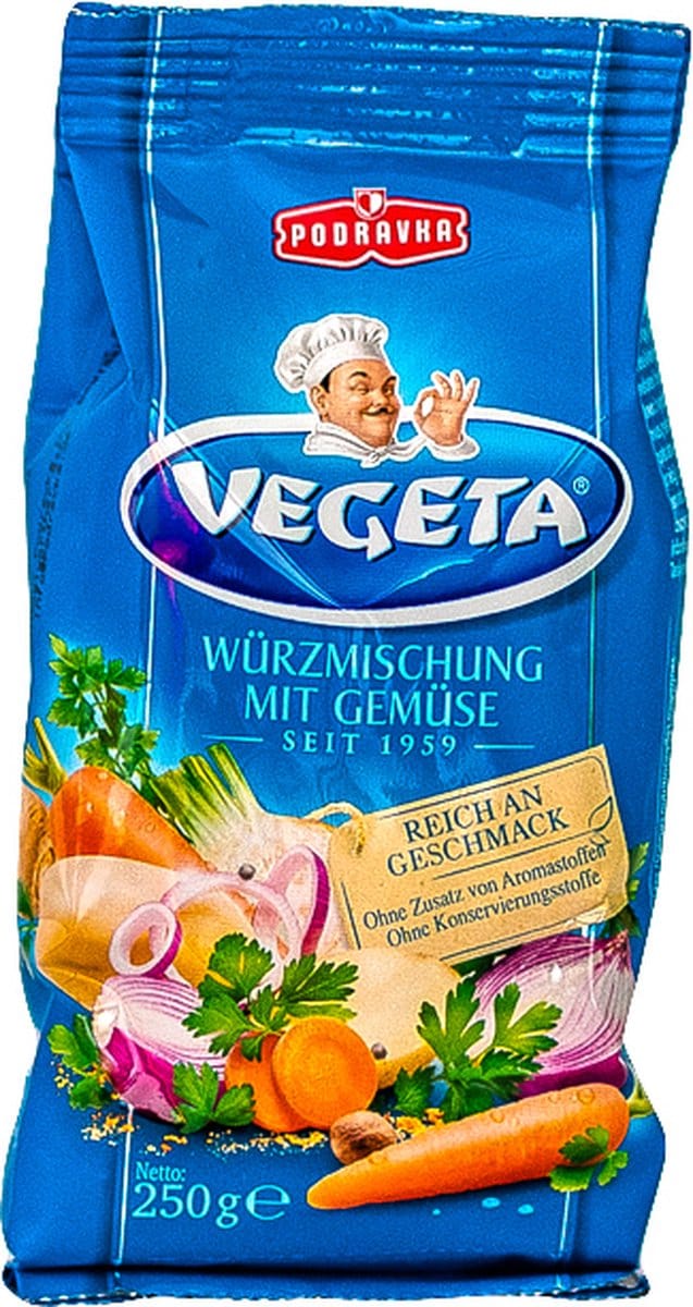 Podravka - Vegeta kruiden en gedroogde specerijen - 4 x 250 gram
