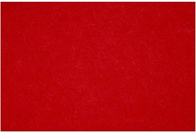 Hobbyvilt, vel 42x60 cm, dikte 3 mm, antiek rood, 1 vel | Hobby vilt