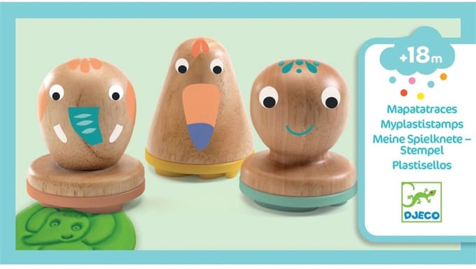 Djeco kleien Myplastistamps