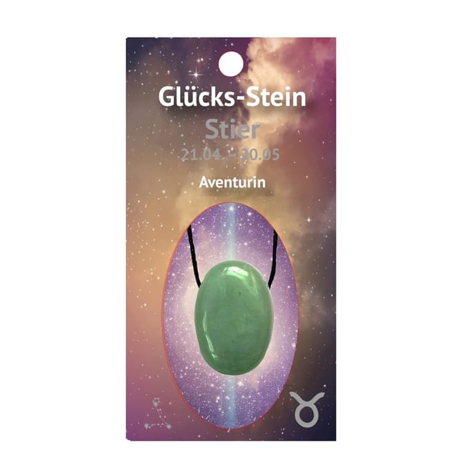 Stier geluksteen met Aventurijn