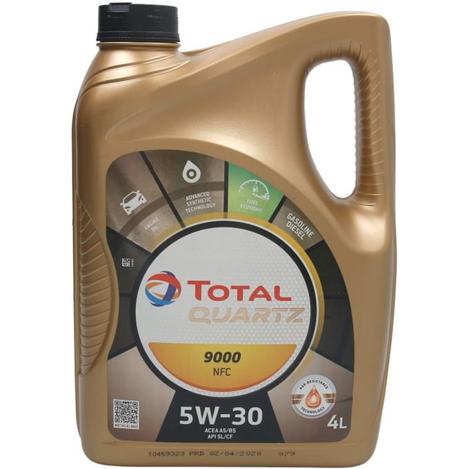 Motorolie TotalEnergies 2213836 Quartz 9000 NFC 5W30 4L