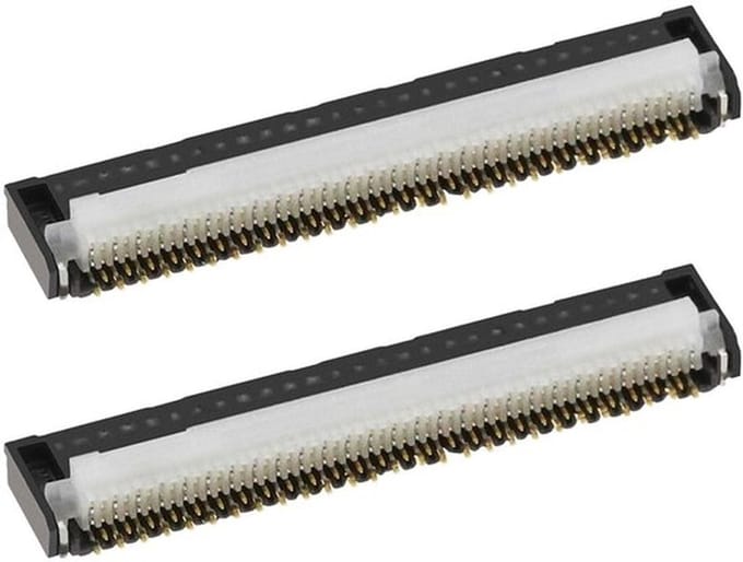 Allecto - LCD Scherm Connector - 53 Pin - Vervangingsdeel voor Nintendo Switch - Zwart - Compatibel met Switch Console - 2 Stuks