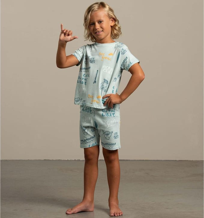 Eskimo pyjama jongens - groen - Heaven - maat 98