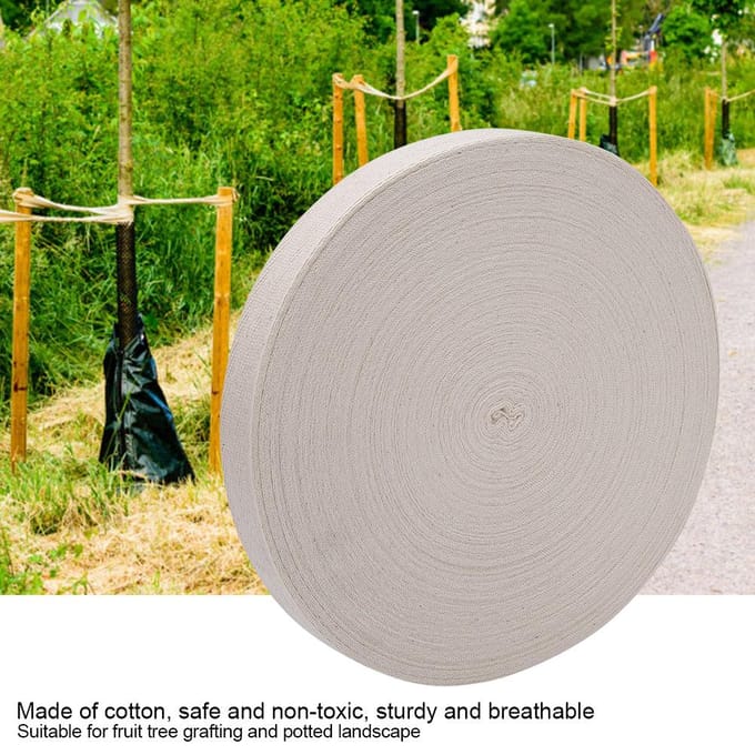 Bande de Protection d'Arbre en Coton Bandage Ceinture de Liaison Outil de Jardinage Bonsaï Greffage Type 1 green