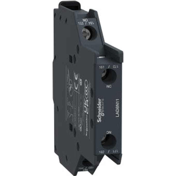 Schneider Electric LAD8N11 Hulpschakelblok 1x NO, 1x NC Met hulpcontact Piece 1 stuk(s)