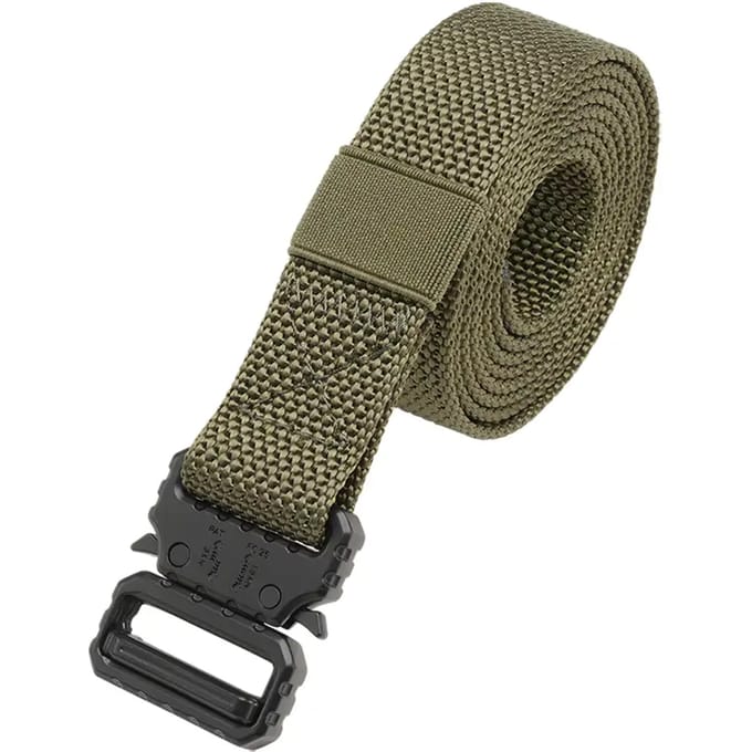 Brandit - Tactical Canvas riem - One size - Olijfgroen