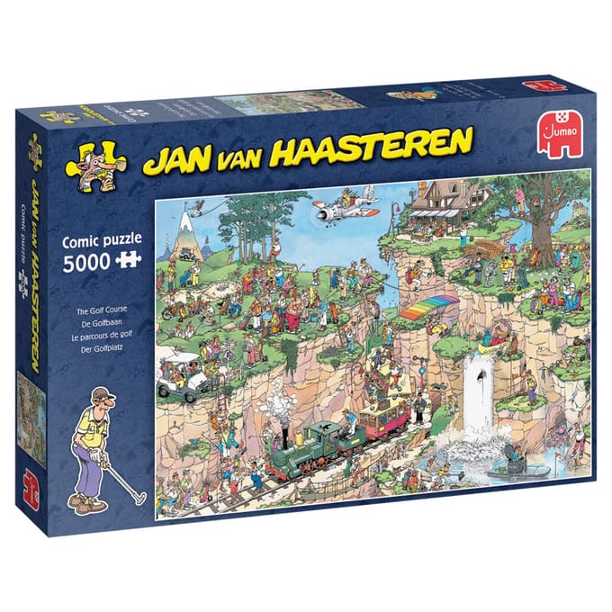 Jan van Haasteren De Golfbaan - Puzzel 5000 stukjes volwassenen - Legpuzzels