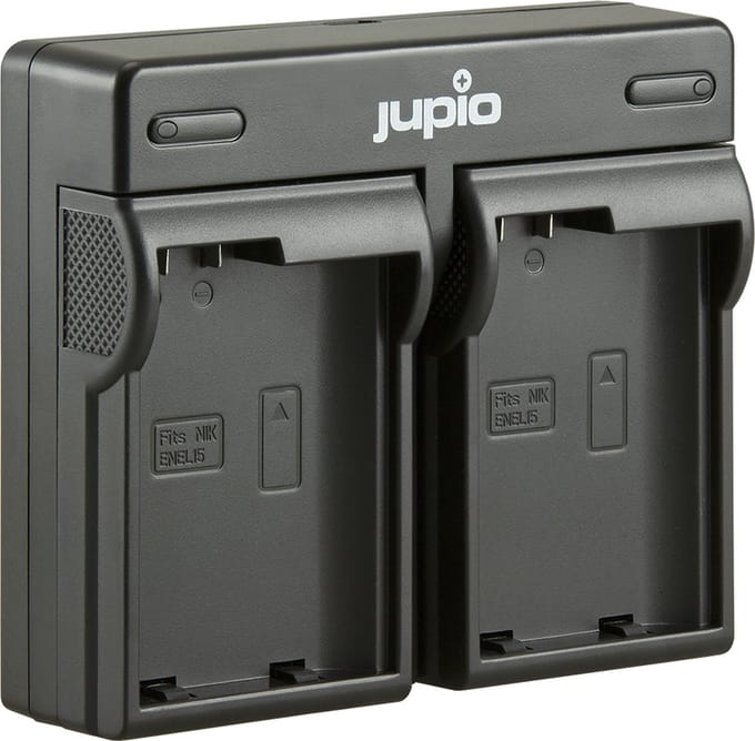 Jupio Value Pack: 2x Battery EN-EL15C 2100mAh + USB Dual Charger