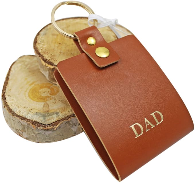 Sleutelhanger voor papa, foto mapje