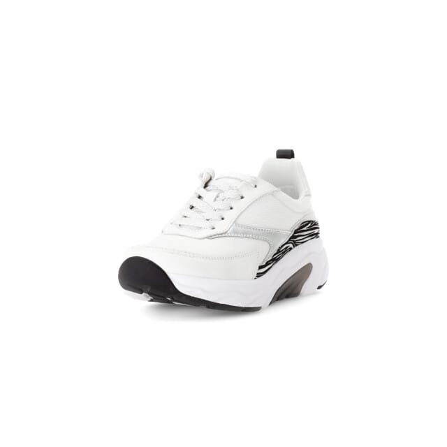 Gabor rollingsoft sensitive 66.935.50 - dames rollende wandelsneaker - Wit - maat 37 (EU) 4 (UK)