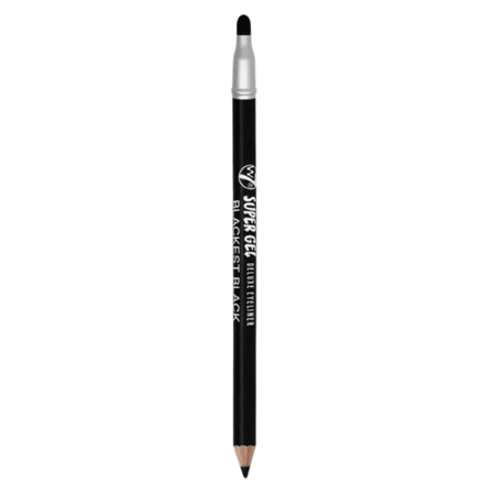 W7 Super Gel Deluxe Eyeliner Pencil Blackest Black 1 st
