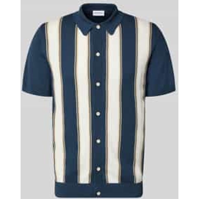 Polo-cardigan met 1/2-mouwen