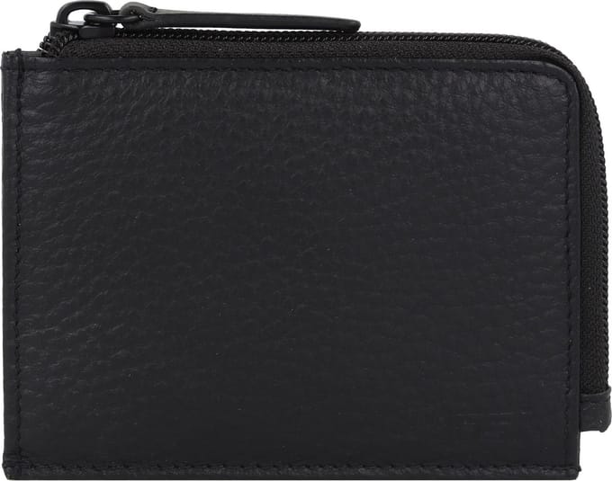 Jost Stockholm Portemonnee Leer 12 cm - Jongens - Horizontaal - schwarz
