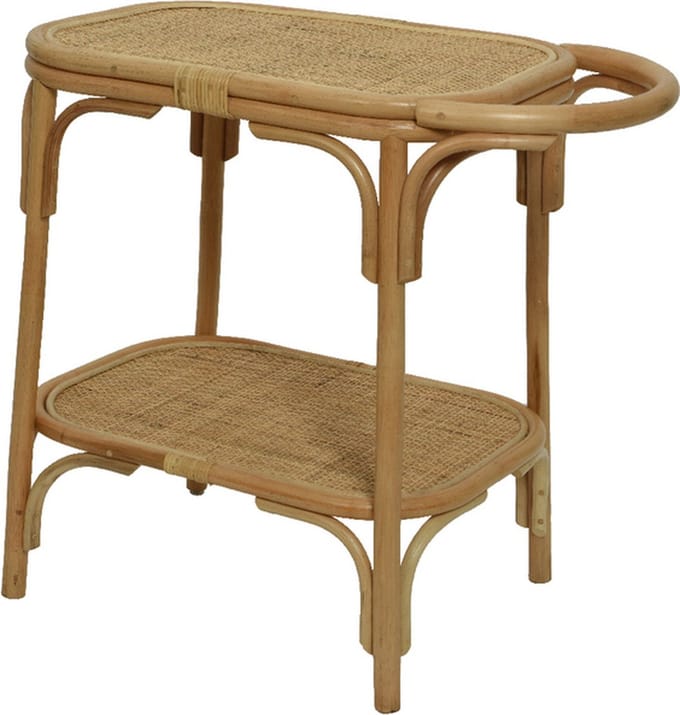 Meubels - Side Table Rattan Indoor Natural 38x60x65cm