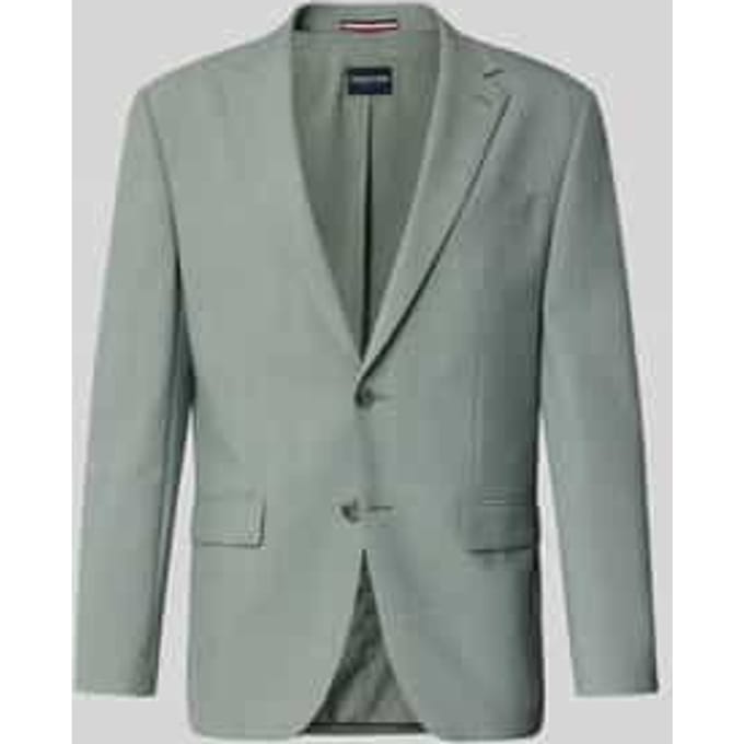Regular Fit 2-knoop colbert met klepzakken