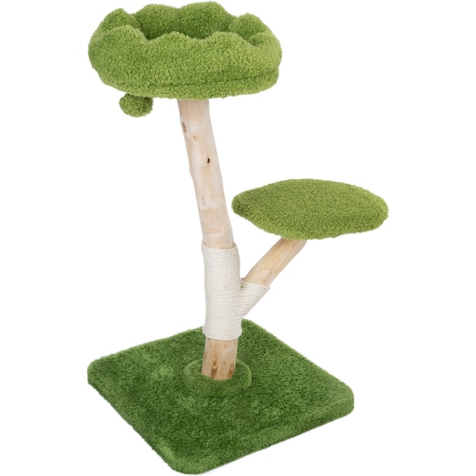TIAKI Nature krabpaal Willow groen voor katten