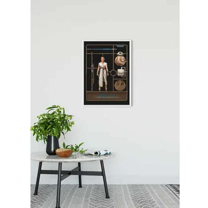 Komar Poster Star Wars Speelgoed Rey 30 X 40 Cm