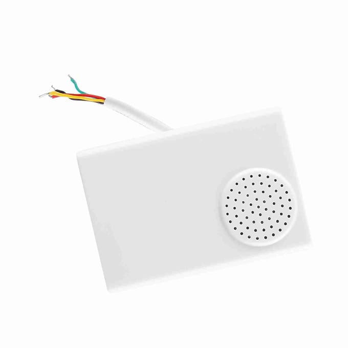 Sonnette filaire 12 V pour système de contrôle d'accès de sécurité au bureau et à domicile