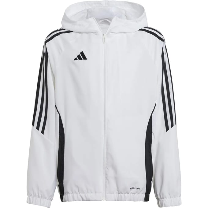 adidas Jas Kinderen Tiro 24 Wit - Maat 164cm