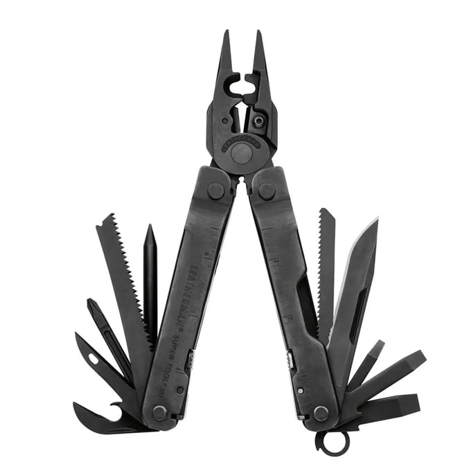 Leatherman Super Tool 300 EOD Zwart – Professionele Multitool Met Zwarte MOLLE Hoes Voor Explosievenopruiming