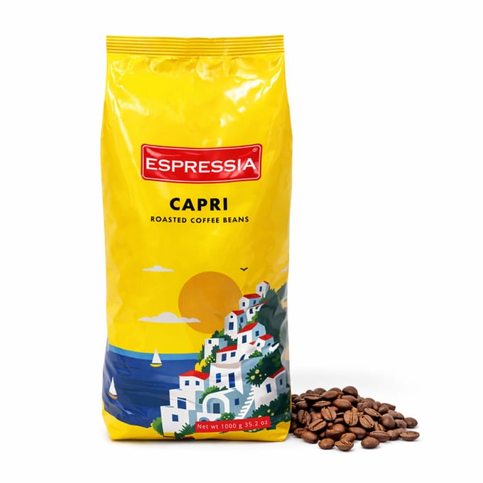 Grains de café italiens Espressia Capri 1 kg