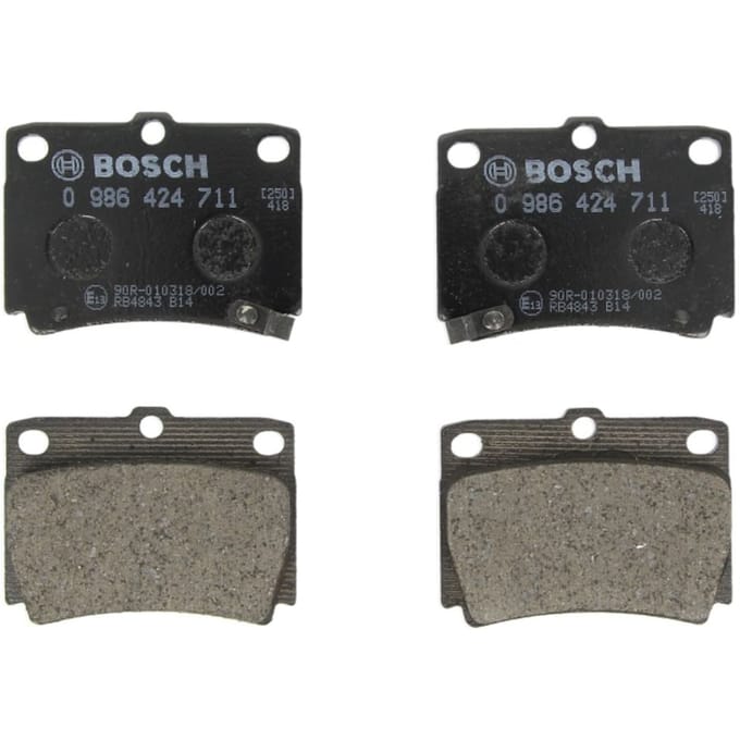 Remblokset BOSCH 0 986 424 711, achter