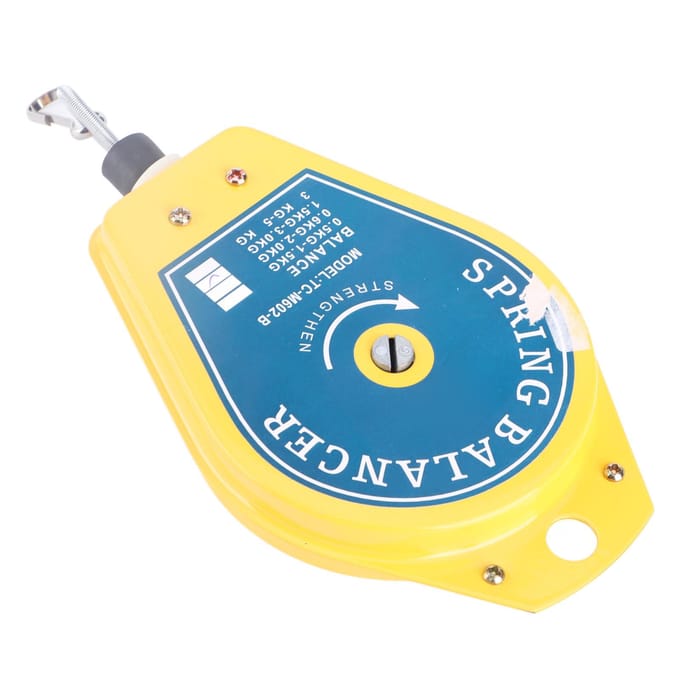 Veerbalancer Instelbare Spanning IJzer Roestvrij Staal Gereedschapshouder Hangende Uitrusting 3.3 tot 6.6lb