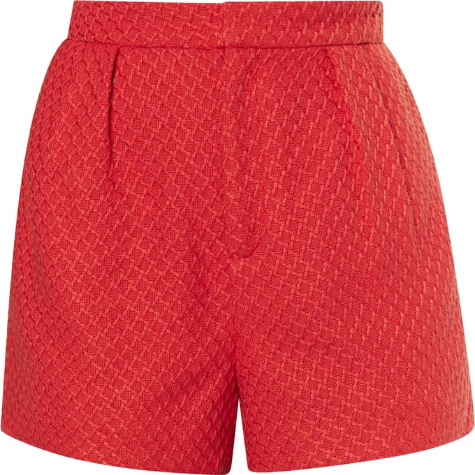Faina Korte broek Dames rood