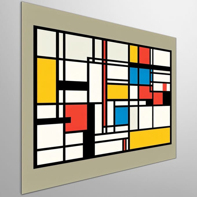 Kunstprint | Wanddecoratie | Dibond | 80 × 80 cm