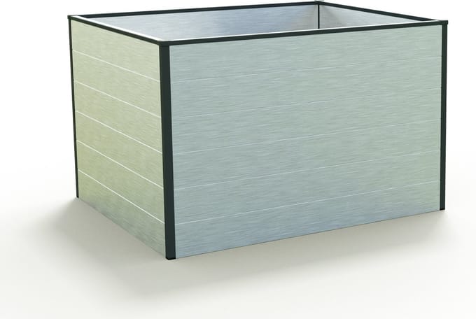 119 x 119 x 77 cm Moestuinbak Standard Christina, Groen