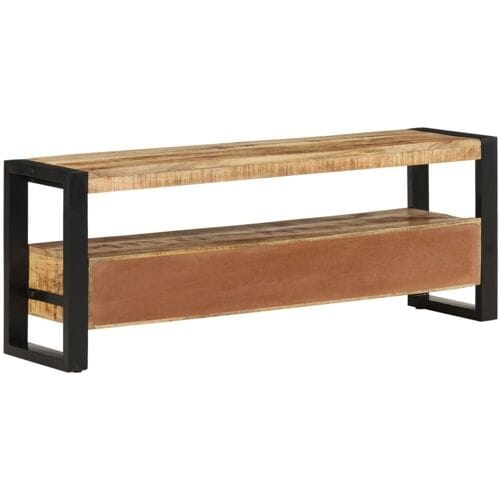 vidaXL - Tv-meubel - 120x30x45 - cm - massief - mangohout