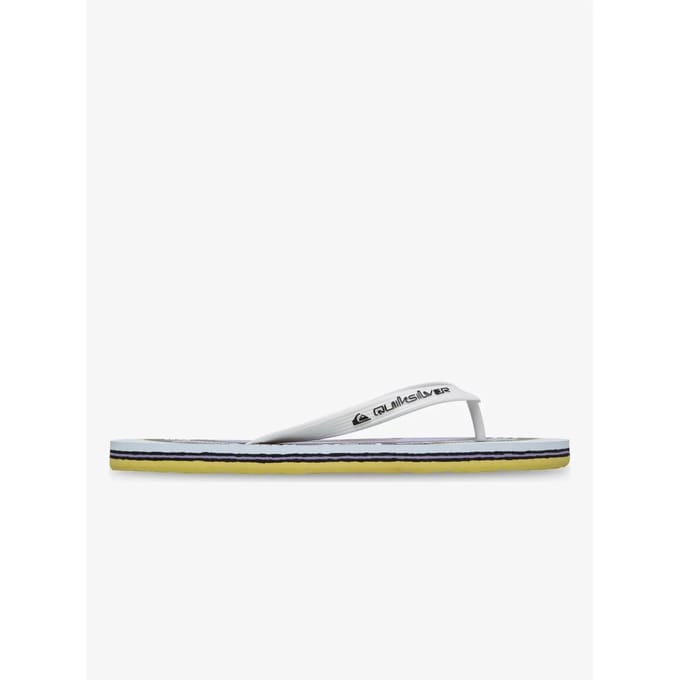 Quiksilver Molokai Screen Slippers Wit EU 42 Man