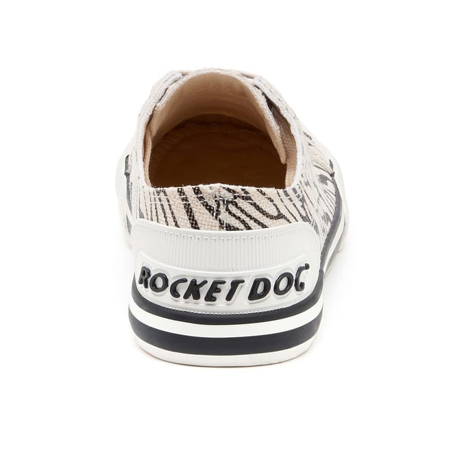 Rocket Dog Jazzin Wales Cotton Damestrainers Zwart
