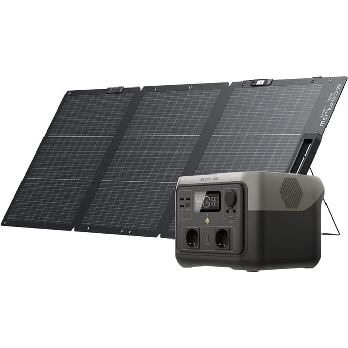 EcoFlow RIVER 2 Max Solar Generator (PV160W)