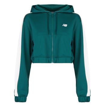 Capuchon sweaters New Balance INTERLOCK FULL ZIP
