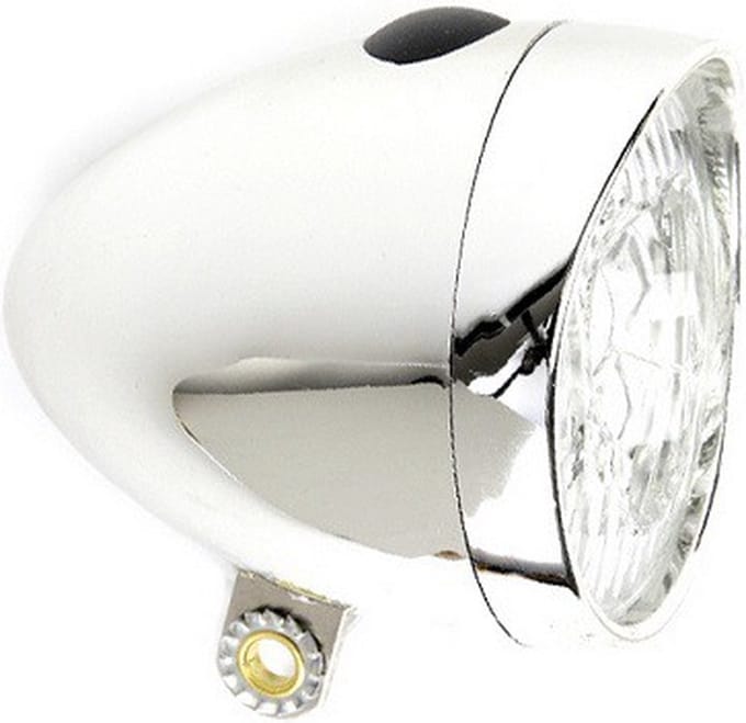 IKZI LIGHT retro koplamp chroom OEM