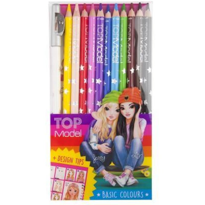 Top Model TOPModel 12 kleurpotloden Verven en kleuren