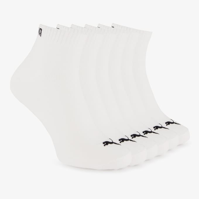 Puma Quarter Sokken Senior (6-pack)