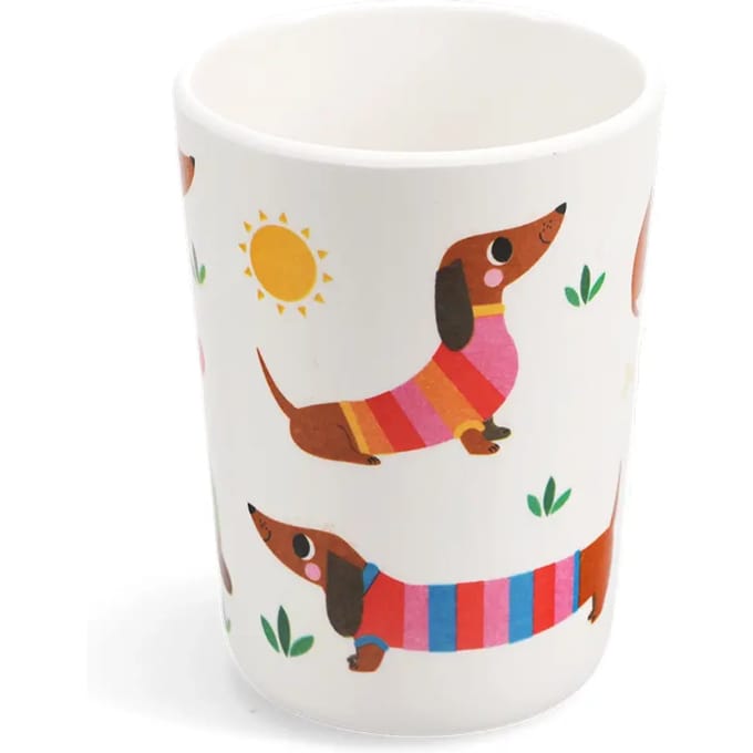 Melamine beker voor kinderen Rex London Sunny Sausage Dog