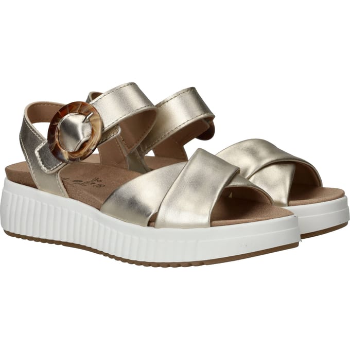 Sens Sandalen - Dames - Goud - Maat:41