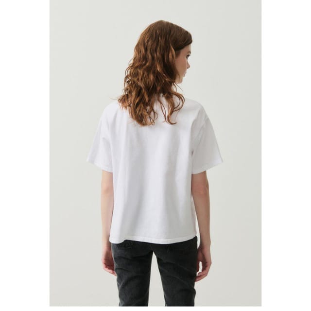 American Vintage Fizvalley T-shirts Wit Fiz02ae25